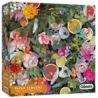 Puzzle - G3 Gibsons Puzzle 1000 Papierowe kwiaty Gibsons - miniaturka - grafika 1