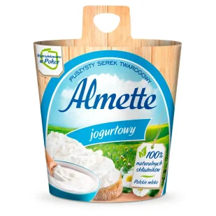Almette - Serek twarogowy jogurtowy - Kefiry, jogurty, maślanki - miniaturka - grafika 1