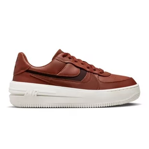 Buty Nike Air Force 1 PLT.AF.ORM W DJ9946-603 brązowe - Buty sportowe damskie - miniaturka - grafika 1
