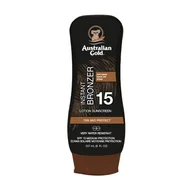 Balsamy i kremy do opalania - Australian Gold SPF 15 Lotion - balsam do opalania z bronzerem Ochrona przeciwsłoneczna 237 ml - miniaturka - grafika 1