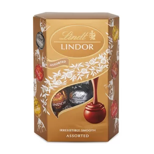 Lindt LINDOR ASSORTED CORNET 200G 53338737 - Cukierki - miniaturka - grafika 1