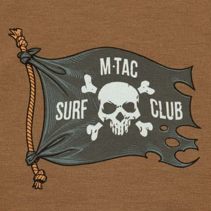M-Tac - Koszulka Surf Club - Coyote Brown - 80062017 - Odzież taktyczna i umundurowanie - miniaturka - grafika 5