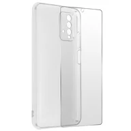 Etui i futerały do telefonów - Silikonowe etui Xiaomi Redmi 9T i szkło hartowane 9H przezroczyste - miniaturka - grafika 1