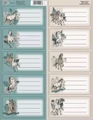 Szkolne artykuły papiernicze - Naklejki na zeszyty Nice&Pretty - Beniamin - miniaturka - grafika 1