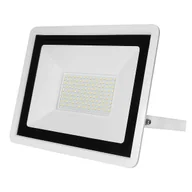 Lampy ogrodowe - Naświetlacz zewnętrzny Halogen 1285 LED 100W 4000K biały czarny - miniaturka - grafika 1