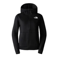 Bluzy sportowe damskie - Bluza The North Face Mountain Athletics 0A7ZAUJK31 - czarna - miniaturka - grafika 1