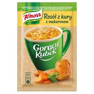 Knorr Rosół z kury z makaronem - Dania w proszku - miniaturka - grafika 1