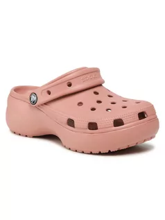 Klapki i japonki damskie - Crocs ChodakiCLASSIC PLATFORM CLOG W - grafika 1