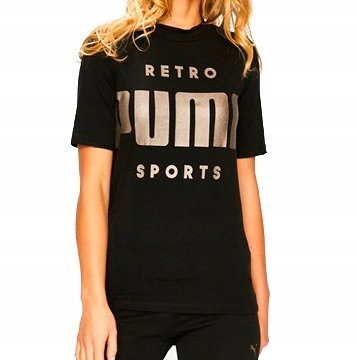 KOSZULKA DAMSKA PUMA RETRO TEE 576516-01 ROZMIAR S