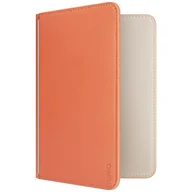 Telefony stacjonarne - Etui na paszport UNIQ Belmont blokada RFID terracotta kość słoniowa - miniaturka - grafika 1