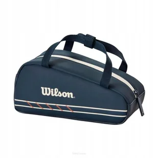 Mini Bag/Kosmetyczka Wilson Roland Garros granatowa - Kosmetyczki, organizery i kuferki - miniaturka - grafika 1
