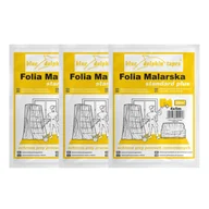 Folie i taśmy malarskie - Blue Dolphin 3-pak Folia malarska, , Standard plus 4m x 5m - miniaturka - grafika 1