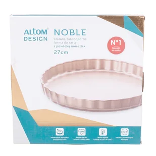 Lumarko Forma Żaroodporna Do Tarty Z Powłoką Non-stick 27 Cm - Formy do ciast - miniaturka - grafika 7
