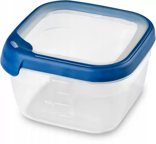 Pojemnik prostokątny 1.2L Curver Grand Chef Eco Line, niebieski - Pojemniki kuchenne - miniaturka - grafika 1
