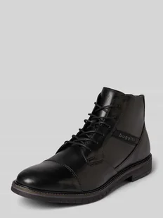 Buty ze skóry z zamkiem błyskawicznym model ‘Caj’ - Botki męskie - miniaturka - grafika 1