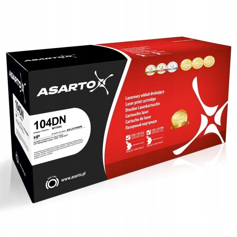 Asarto BÄben Asarto do HP 104DN W1104A 20000 str. black