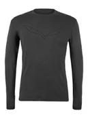 Koszulki sportowe męskie - Salewa Pure Logo Merino Responsive Men's Long Sleeve Tee L/S T 28262-0910 - miniaturka - grafika 1