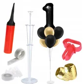 Balony i akcesoria - ZESTAW AKCESORIA DO BALONÓW POWIETRZE POMPKA Y2 - miniaturka - grafika 1