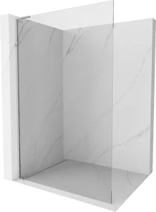 Mexen Kioto L ścianka prysznicowa Walk-in 70 x 200 cm, transparent, chrom - 800-070-103-01-00 - Ścianki i drzwi prysznicowe - miniaturka - grafika 1