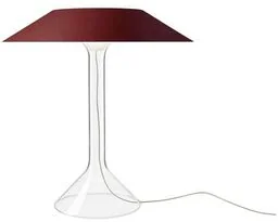 Foscarini - Chapeaux M Lampa Stołowa Dark Red Foscarini - Lampy stojące - miniaturka - grafika 1