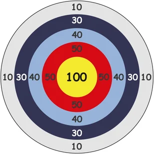 MATA Animacyjna GRA Rzut Do Celu 100x100 cm - Zabawki i gry sportowe - miniaturka - grafika 1