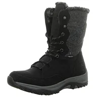 Buty trekkingowe damskie - Rieker Damskie buty trekkingowe M9643, czarne, rozmiar 41 UE - miniaturka - grafika 1