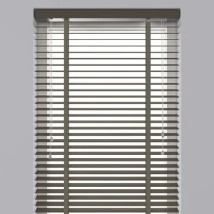 Trendiy Decosol Żaluzje drewniane, 50 mm, 80x180 cm, taupe - Żaluzje - miniaturka - grafika 1