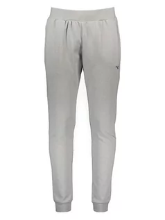 Spodnie sportowe męskie - Mizuno Spodnie dresowe "Athletic" w kolorze szarym - grafika 1