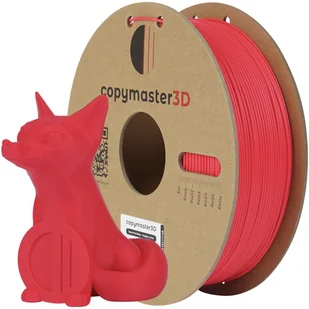 Copymaster3D Turbo PLA Matte filament for 3D printers, 1.75 mm, matte red - Filamenty i akcesoria do drukarek 3D - miniaturka - grafika 1