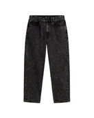 Spodnie męskie - Spodnie Męskie Jeansowe Vans Check-5 Baggy Denim Stonewash Black Vn0008Nae901 30 - miniaturka - grafika 1