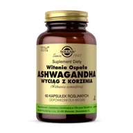 Suplementy naturalne - Solgar Ashwagandha 60 kaps. # DARMOWA WYSYŁKA TT000772 - miniaturka - grafika 1