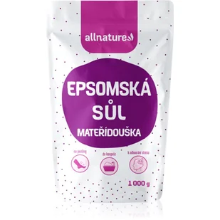 Allnature Allnature Epsom Salt Thyme sól do kąpieli 1000 g unisex - Kosmetyki do kąpieli - miniaturka - grafika 1