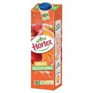 Soki i napoje niegazowane - NAPÓJ HORTEX JABŁ-BRZOSK 1 l - miniaturka - grafika 1