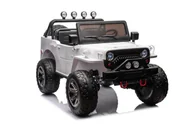 Pojazdy elektryczne dla dzieci - Auto Na Akumulator Star JH-102 Białe 4x4 - miniaturka - grafika 1
