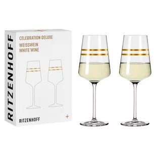 Zestaw 2 Kieliszków Do Białego Wina Ritzenhoff Celebration, Sonja Eikler - Kieliszki - miniaturka - grafika 1