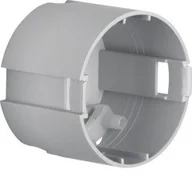 Gniazdka elektryczne - Hager Polo Integro Flow Puszka montażowa podtynkowa płytka fi 49mm szara 091887 - miniaturka - grafika 1