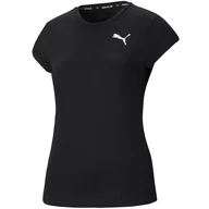 Koszulki i topy damskie - Puma, T-shirt damski sportowy Active Tee, 586857-01, Czarny, Rozmiar M - miniaturka - grafika 1