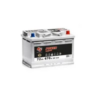 Akumulatory samochodowe - Akumulator MA PROFESSIONAL POWER MAP 572 R 72Ah / 670A / LB3 - miniaturka - grafika 1