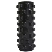 Akcesoria do rehabilitacji - HMS Wałek, roller fitness 31,5x13 cm FS 107 Czarny - miniaturka - grafika 1