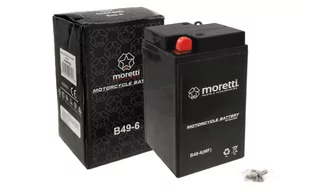 Akumulator Moretti AGM (Gel) B49-6 - Ładowarki i akumulatory - miniaturka - grafika 3