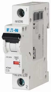 LEGRAND nadprądowy jednobiegunowy C 10A CLS6-C10 270350 EATON - Bezpieczniki elektryczne - miniaturka - grafika 1