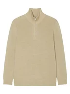 Swetry męskie - Marc O´Polo Sweter w kolorze beżowym - miniaturka - grafika 1