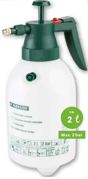 Opryskiwacz ręczny ciśnieniowy PARKSIDE 2L