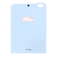 Teczki i skoroszyty - Organizer pionowy Strigo A4 z 5 przekładkami błękitny teczka projektowa - miniaturka - grafika 1