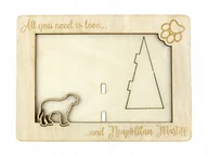 Ramki na zdjęcia - Mastif neapolitański ramka na zdjęcie z psem - miniaturka - grafika 1