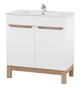 Umywalki - Elior Szafka Z Umywalką 60 Cm W1-L24 - miniaturka - grafika 1