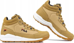 Buty Męskie Fila Alpha MID Brązowe FFM0168 70010 r 41 - Botki męskie Buty Męskie Fila Alpha MID Brązowe FFM0168 70010 r 41 - Botki męskie - miniaturka - grafika 1