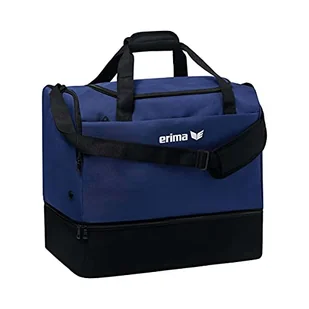 Erima Unisex Team torba sportowa z komorą dolną, granatowy (New Navy), l, Dwukolorowy - Torby sportowe - miniaturka - grafika 1