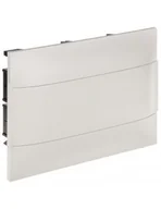 Rozdzielnie elektryczne - Legrand Rozdzielnica modułowa podtynkowa PRACTIBOX S 1x12 drzwi białe 1x1P B16 RX3 135361P 135361P - miniaturka - grafika 1