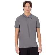 Koszulki męskie - Kappa Męska koszulka polo Ezio 2 szara rozmiar XL - miniaturka - grafika 1